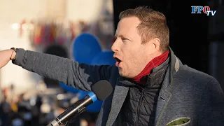 Demo für die Freiheit: Die Rede von Michael Schnedlitz!