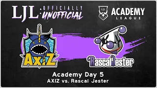 [EN] LJL 2021 Academy League Day 5 Game 1 | Rascal Jester Vs AXIZ