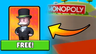 *FREE* Monopoly Guy Skin! - Stumble Guys [OFFICIAL TRAILER]