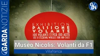 La storia dei volanti di F1 al Museo Nicolis