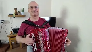 "От улыбки станет всем светлей" played on the garmoschka.