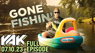 Brandon Might Have the Smallest Boat We've Ever Seen | The Yak 7-10-23
