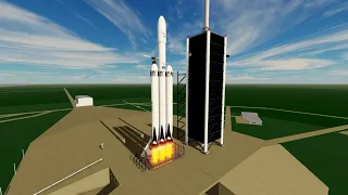 RASX | Falcon Heavy | Flight Animation