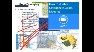 How to disable scribbling on screen during Zoom Meeting?