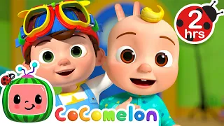 🖐🏻 Finger Family KARAOKE! 🖐🏻| 2 HOURS OF COCOMELON! | Sing Along With Me! | Moonbug Kids Songs