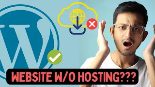 Build a WORDPRESS WEBSITE without HOSTING!!!