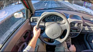 1998 Renault Clio II [1.4 75HP] |0-100| POV Test Drive #1938 Joe Black