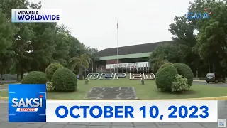 Saksi Express: October 10, 2023 [HD]