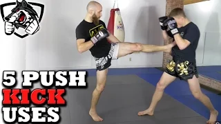 Are You Using All 5 Teep Push Kick Tricks? w/Muay Thai Guy