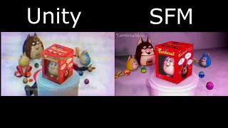 Unity & SFM | Tattletail Commercial | Side-by-Side