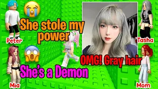 ❤️💛💚 TEXT TO SPEECH 🌈 Everyone Is Scared About My Rare Hair Color 💥 Roblox Story