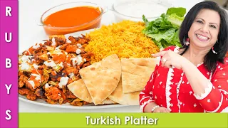 Turkish Platter Fast Easy and Presentable Iftar Idea for Ramadan 2023 Recipe in Urdu Hindi - RKK