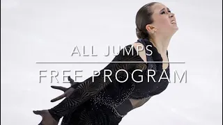 Kamila Valieva Russian Nationals 2023 // all jumps free program