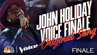 John Holiday Sings His Original Song "Where Do We Go" - The Voice Live Finale Part 1 2020