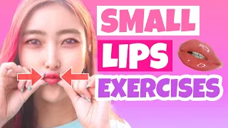 3mins!! Get Smaller, Slim Lips and Thinner Lips with This Exercise! | Create cupid's bow💋💕
