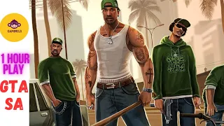 GAMIMOJI || Grand Theft Auto San Andreas: Definitive Edition 1 Hour Play #gta #gtasanandreas