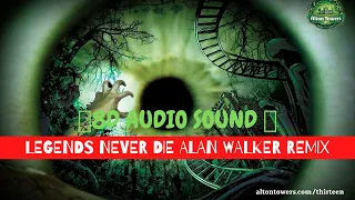 8D Nightcore   Legends Never Die Alan Walker Remix 🎧🎧