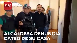 Denuncian detención y cateo en casa de alcaldesa de Tepic, Nayarit - Las Noticias