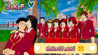 J.K.F 🖤 |Backstreet ( Pacaran diam-diam 🤫 ) |Drama Sakura School Simulator