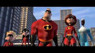 The Incredibles - Saving Metroville - Scene with Score Only