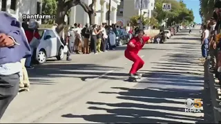 DANGEROUS SKATEBOARDING: San Francisco Officials Put In Speed Bumps To Stop Dangerous Dolores Hill B