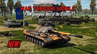 NEW! T-10M gameplay: The best tank in the IS series? - War Thunder Mobile