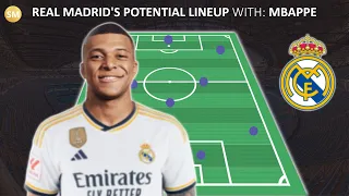 MBAPPE TO MADRID IS OFFICIAL: : Real Madrid's Potential Lineup with NEW SIGNING: KYLIAN MBAPPE
