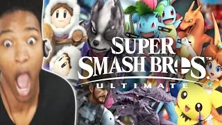 ETIKA REACTS TO SUPER SMASH BROS. ULTIMATE TRAILER | ETIKA STREAM HIGHLIGHT