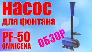 Насос для фонтана Omnigena PF-50. Видео-обзор