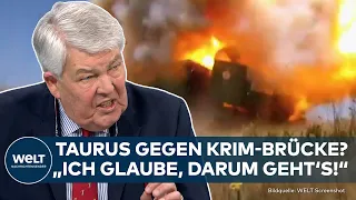 KRIEG IN UKRAINE: Taurus gegen Krim-Brücke? Rote Linie für Wladimir Putin? I WELT Analyse