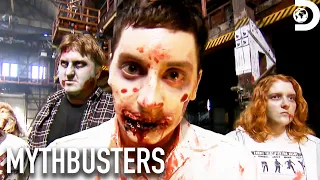 Can Zombie Apocalypse Weapons Really Save You? | MythBusters | Discovery