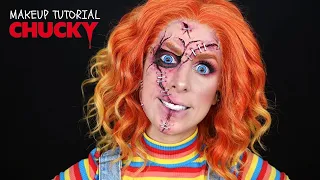 CHUCKY MAKEUP TUTORIAL 🔪 HALLOWEEN MAKEUP