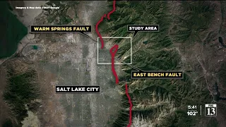 New geological study shows fault lines meeting under SLC