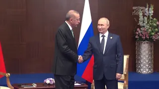 Top News - Putin dhe Erdogan takohen javën tjetër / Shtrëngojnë duart më 4 shtator në Soçi