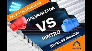 Comparamos la lámina pintro y la galvanizada ¡Aquí te decimos cual es mejor!