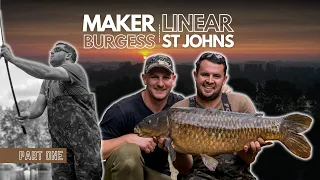 Tom Maker & Rob Burgess Carp Fishing 2022 | St Johns, Linear Fisheries | Part 1 of 2 | Extract