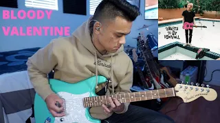 bloody valentine - machine gun kelly (guitar cover)