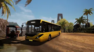 Bus Simulator 21 Driving A Alexander Dennis Enviro 200mmc Around Angel Shores