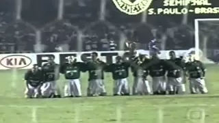 Palmeiras (5)3x2(4) Corinthians - Copa Libertadores 2000 - Gols e Pênaltis