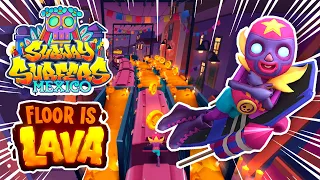 FLOOR IS LAVA CHALLENGE SUBWAY SURFERS MEXICO 2022 - 5 DE MAYO SPECIAL