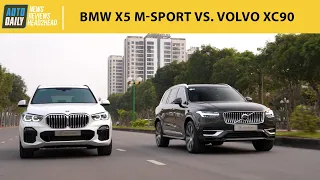 So sánh BMW X5 M-Sport và Volvo XC90 T8 Recharge - Bạn chọn xe nào???