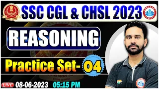 SSC CHSL 2023 Reasoning | SSC CGL 2023 Reasoning Practice Set | Reasoning Class By Rahul Sharma Sir