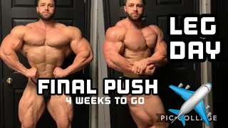 BRUTAL LEG WORKOUT ON PREP | REGAN GRIMES