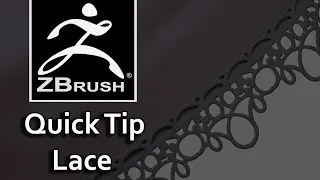 Zbrush Lace Quick Tip