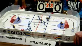 Table Hockey. Настольный хоккей. Moscow Open 2013. Dmitrichenko-Miloradov. Final. Game 6