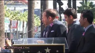 New Kids On The Block - Hollywood Walk of Fame (Oct 9, 2014) 2