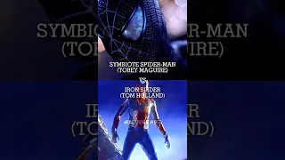 Symbiote Spider-Man (Tobey Maguire) vs Iron Spider (Tom Holland) #MARVEL #Spiderman #ForYou #Edit