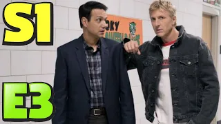 COBRA KAI EPISODE 3 SEASON 1 WATCH PARTY!! - SEASON 3 COUNTDOWN