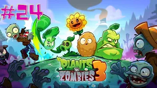 Plants vs. Zombies 3: Welcome to Zomburbia - Gameplay Level 24 - Dave's House!