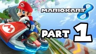 Mario Kart 8 Walkthrough Part 1 (1080p) Mushroom Cup 150CC Wii U Gameplay